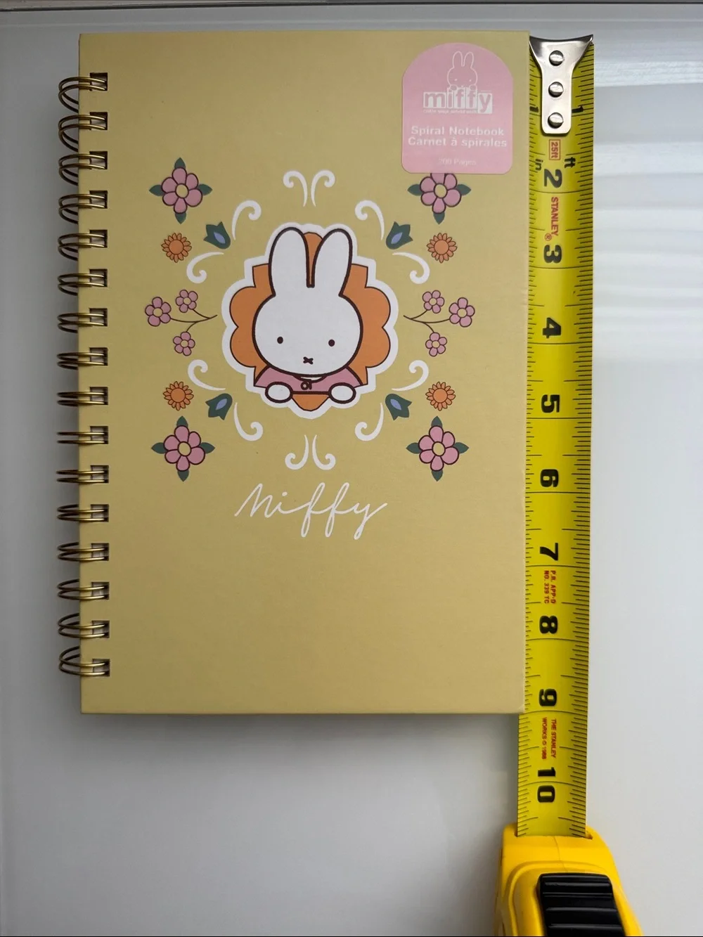 Miffy hard cover spiral notebook-Brand New